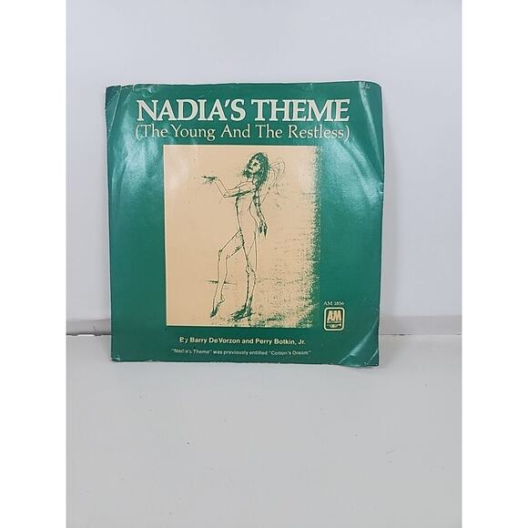Nadia's Theme (The Young And The Restless) 1976 A&M Records 45 - Picture 2 of 4